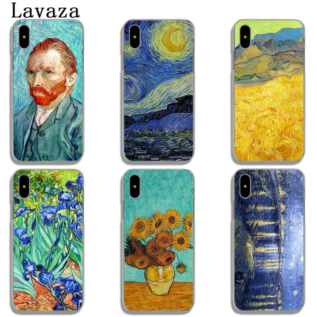 Чехол для телефона Lavaza Vincent Willem van Gogh TardisHard iPhone XR X XS 11 Pro Max 10 7 8 6S 5 5S SE 4S 4 | Мобильные