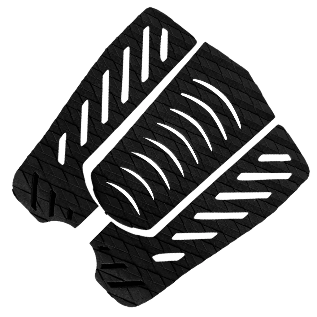 

2 set of 6pcs Premium Surfing Surfboard EVA Traction Tail Pads Deck Grips - Ultra-Light Back Adhesive Easy to Carry and Use