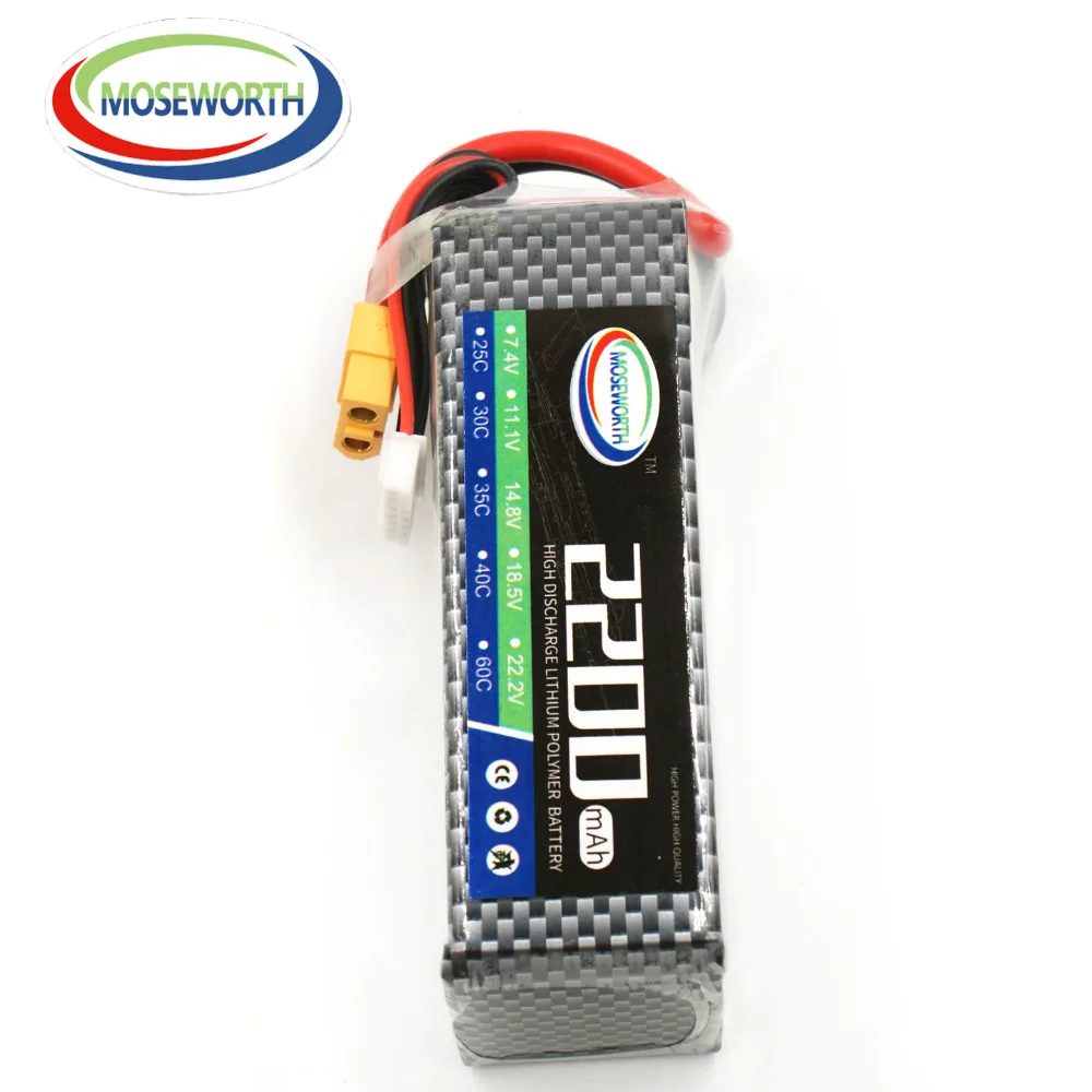 

Battery Lipo 6S 22.2V 2200mAh 25C For RC Quadcopter Drone Helicopter Airplane Car Boat Truck Remote Control Toys Lipo Battery