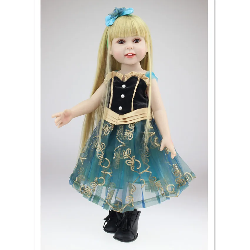 45 см девочка кукла принцесса куклы лучший день рождения День Святого Валентина