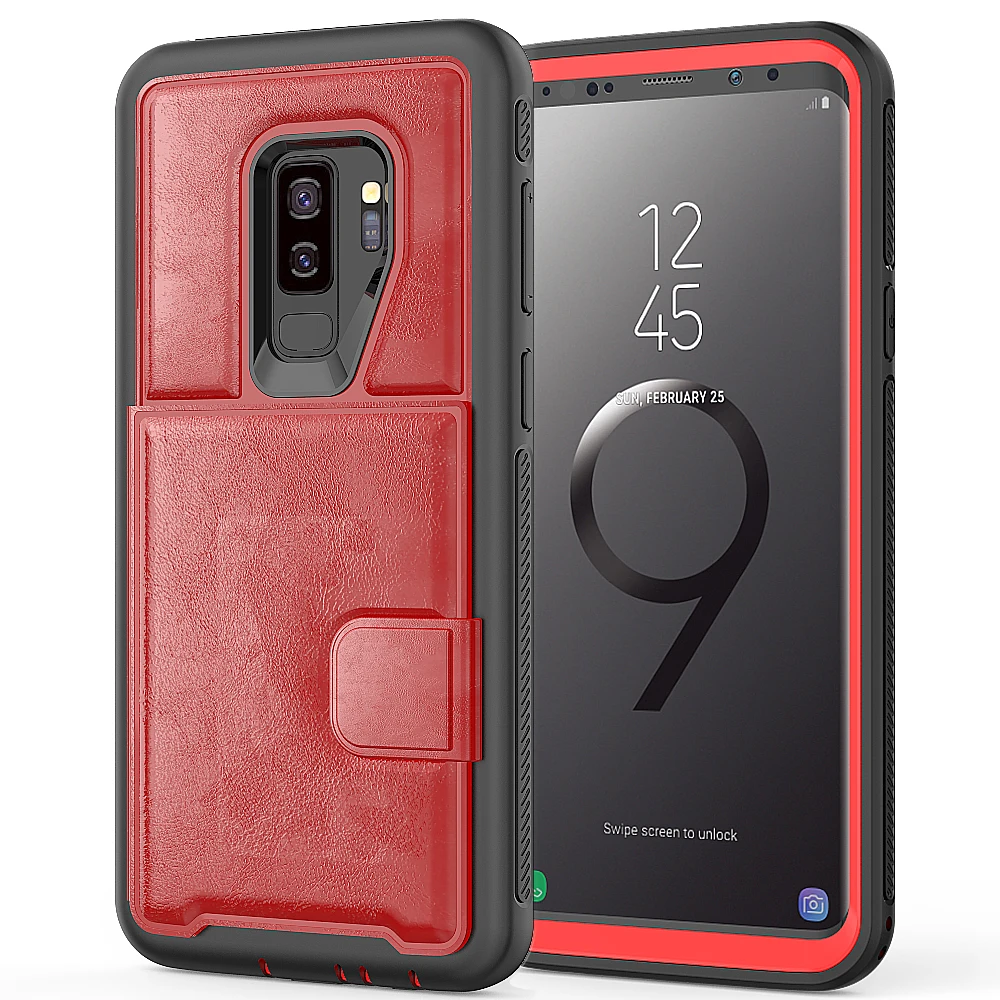 Многофункциональный чехол из искусственной кожи для мобильного телефона Samsung