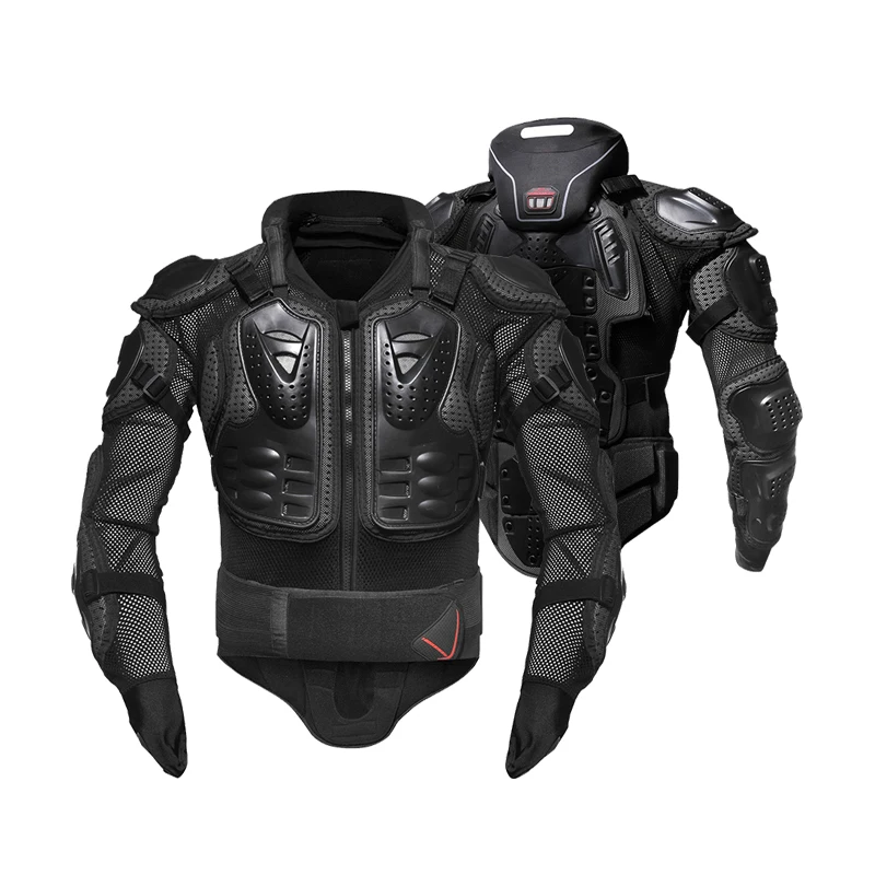Защитная мотокуртка HEROBIKER с защитой шеи бронированная куртка для
