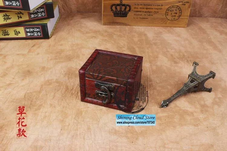 Бесплатная доставка! 1 партия = 12 шт.! Маленький чехол для ювелирных изделий в