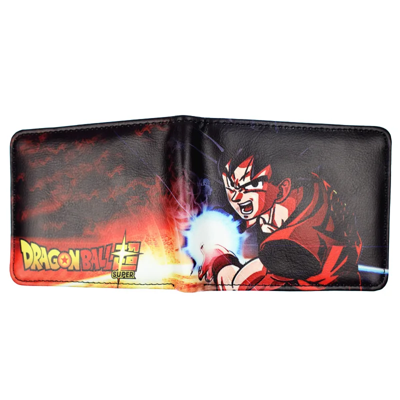QY1911812 Новое поступление, кошелек Dragon Ball Z, аниме Dragon Ball Super Broly, мужской кошелек с сумкой для монет, кошельки на молнии, короткий кошелек - Цвет: QY1911812
