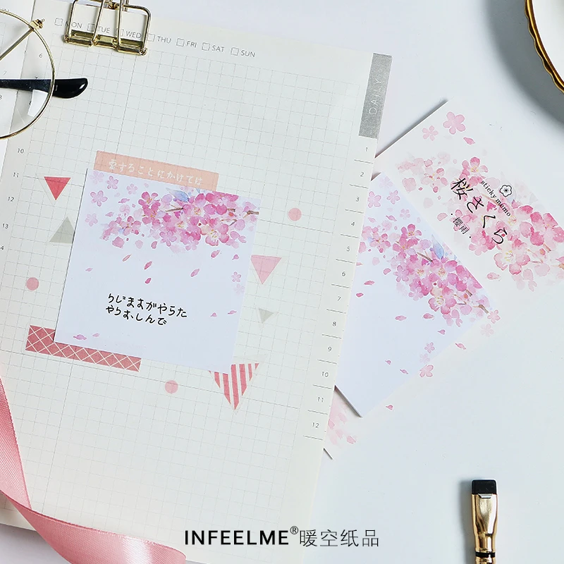 

12PCS/LOT under Mt Fuji sticky n times stickers memo pad
