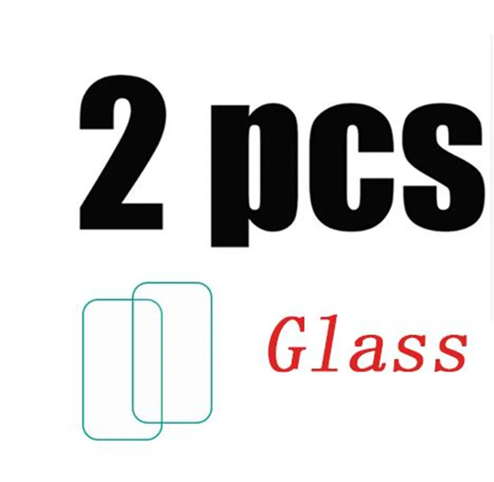 2pcs Закаленное стекло для Tecno POP 2 S, защитное стекло, пленка для мобильного телефона, стеклянный чехол для Tecno POP 2 S, Защитная пленка для экрана - Цвет: 2pcs