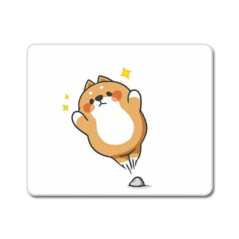 Шиба ину Милая коллекция милые животные Дети природа резиновый коврик для мыши