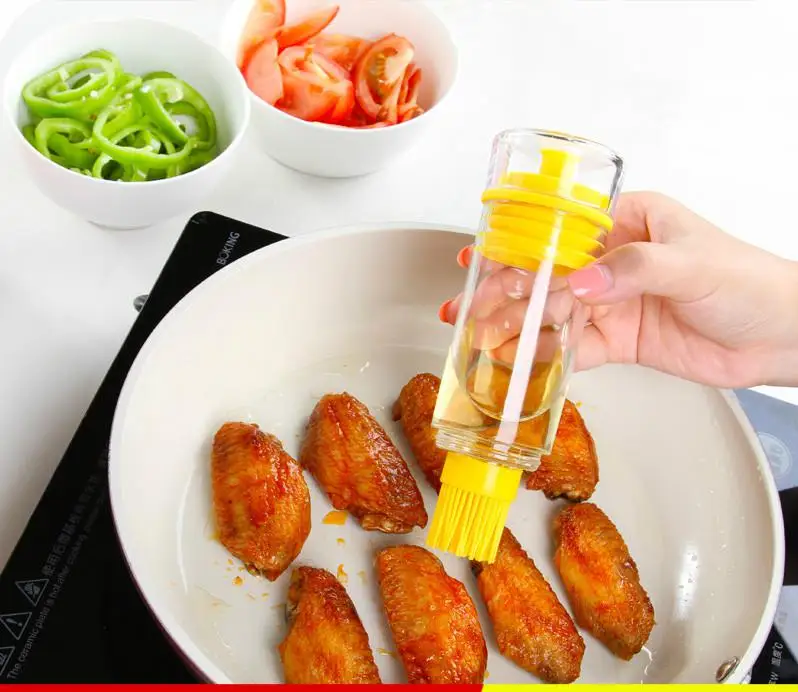 Силиконовая бутылка для мёда Для Масла Кухонные инструменты пластиковая