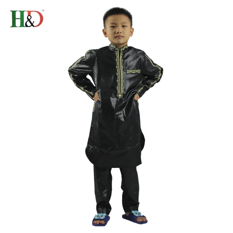 H& D/Африканский детский топ dashiki/брючный костюм; комплект из 2 предметов; детская одежда