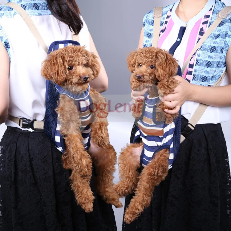 5 шт. полосатые нагрудные переноски для домашних животных собак холщовые ткань