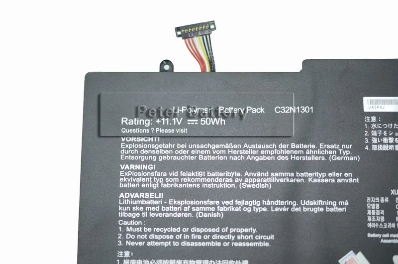 Аккумулятор JIGU C32N1301 для ноутбуков ASUS Zenbook UX31LA 11 1 В 50 Вт/ч|battery for asus|laptop battery asusbattery