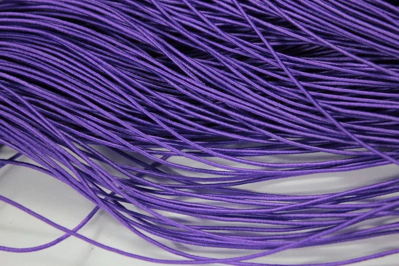

50 Yards 0.8mm Purple Elastic String, 0.8mm Stretchy Cords (two bundles) ES2529