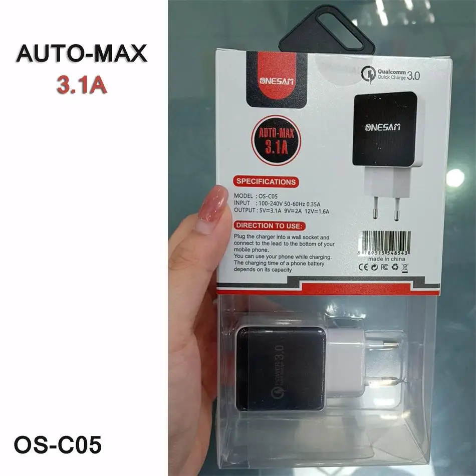 Быстрое зарядное устройство 2 usb порта 3.1A дорожный настенный адаптер питания ЕС