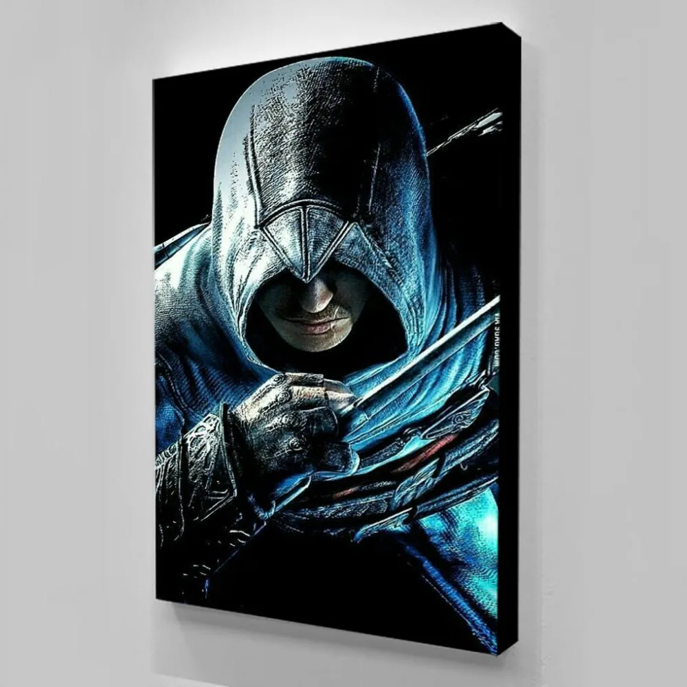 Прямая поставка постер из фильма художественный принт Assassins Creed холст настенные