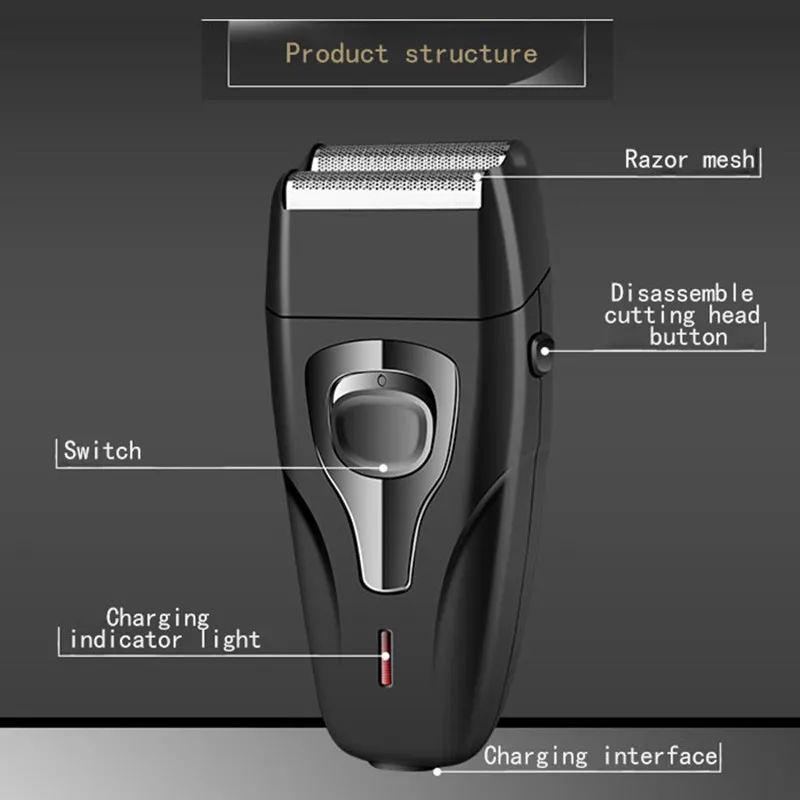 Kemei KM-1103 rechargeable Shaver for men face care multifunction shaver men's strong | Бытовая техника