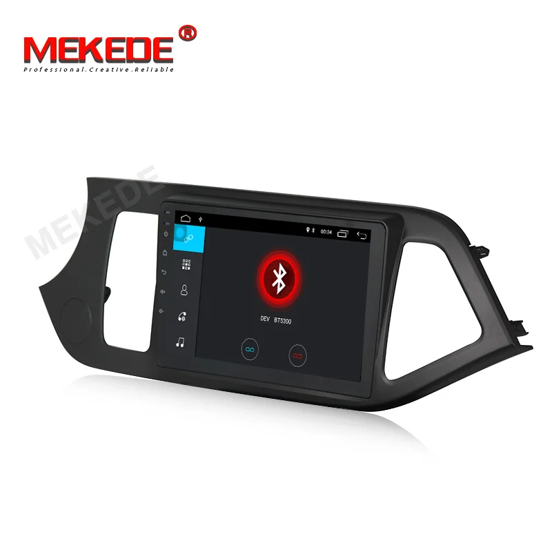 MEKEDE 2Din 4 ядра Android 8 1 9 &quotавтомобильное радио для KIA PICANTO Morning 2011 2012 2013 2014 GPS