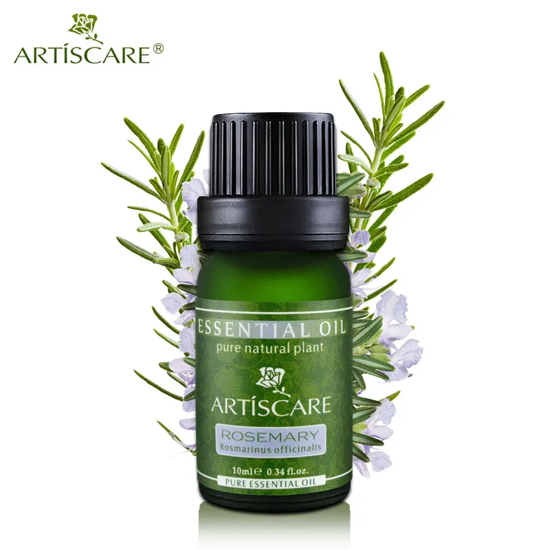 

ARTISCARE 100% Rosemary Pure Essential Oil 10ml Anti-Aging and Anti-Wrinkle Firming Slimming Anti Hair Loss Skin Care Products