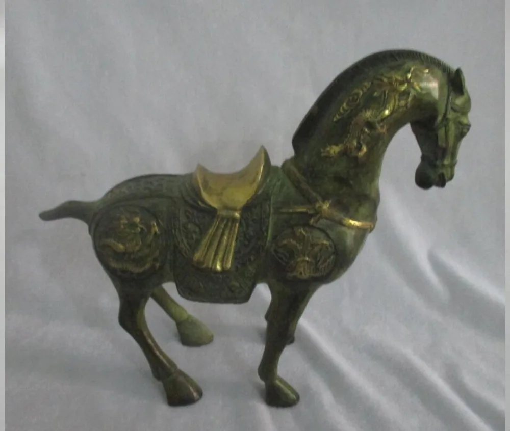 

Rare Asian Antiques Chinese Bronze Carving Horse Statue