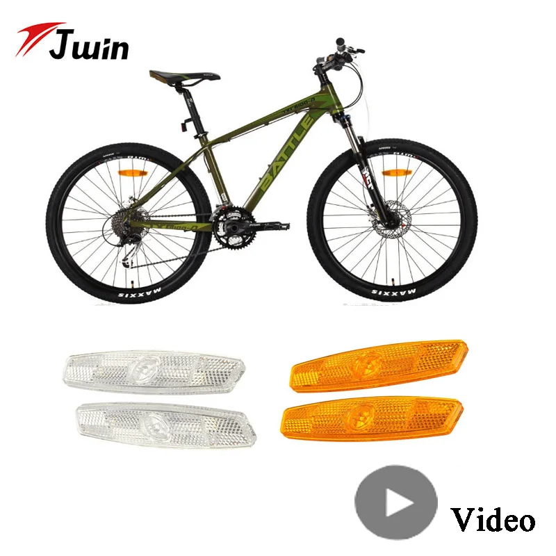 Велосипедный отражатель на колесиках велосипедный светильник защитное колесо