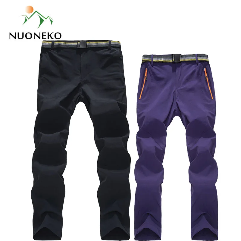NUONEKO Мужские Женские Походные штаны для отдыха летний спортивный Быстрый Сухой