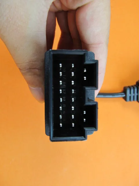 Диагностический адаптер obd2 для kia 20 pin obd 16 контактный гнездовой кабель 20pin|diagnostic