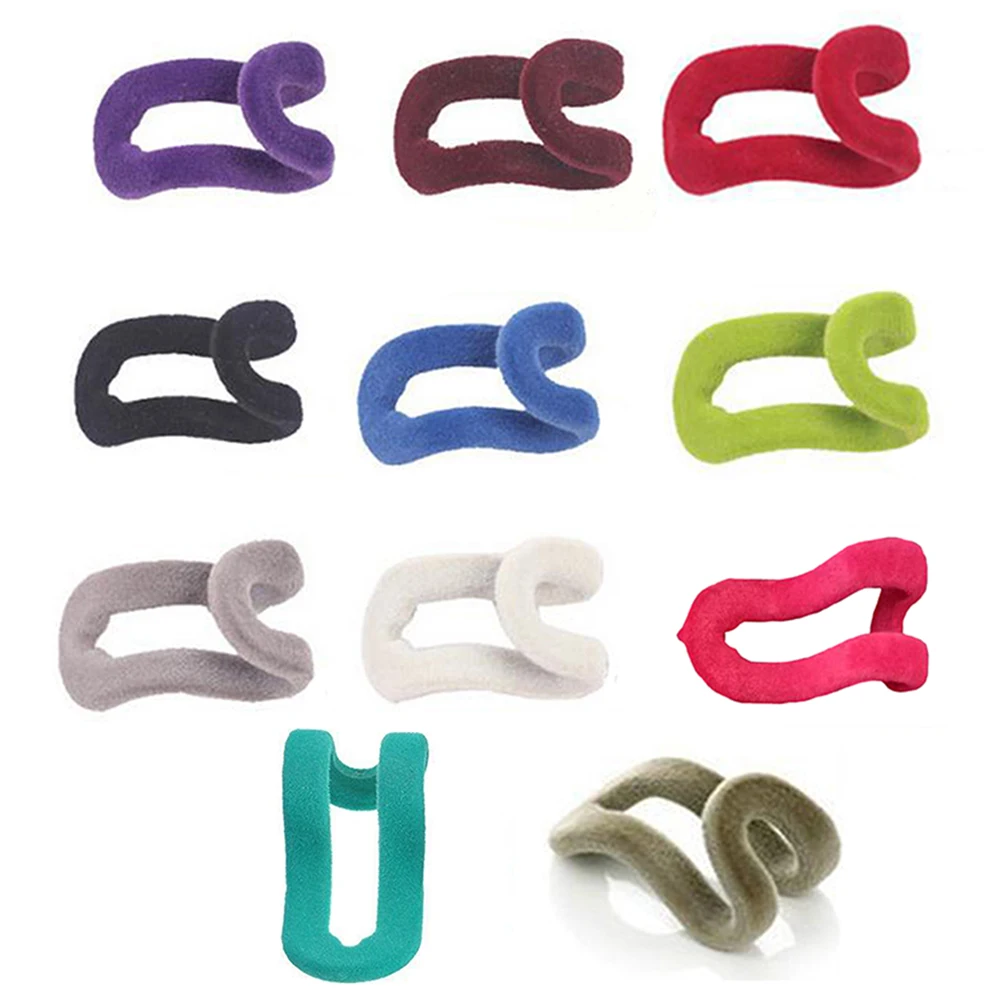 1 шт. Мини Одежда из флока вешалка Флокированный держатель анти клип крюк шкаф