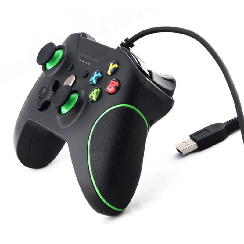 100% качество проводной геймпад игровой контроллер Джойстик для XBOX ONE и ПК USB с