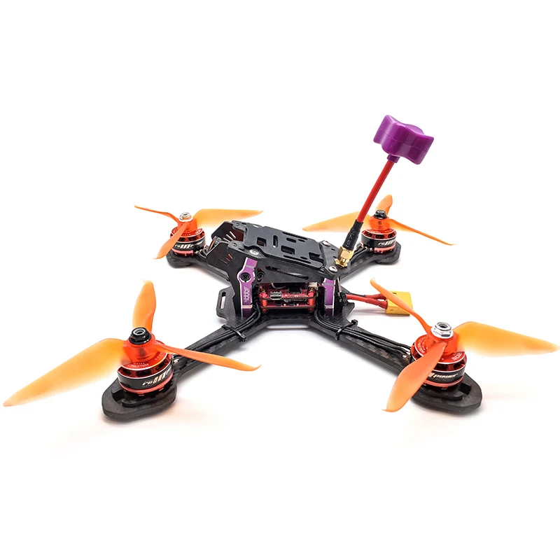 Exuav BBB 3B R214 FPV Racing Drone 214 мм Колесная база X TYPE дизайн углеродного волокна военные