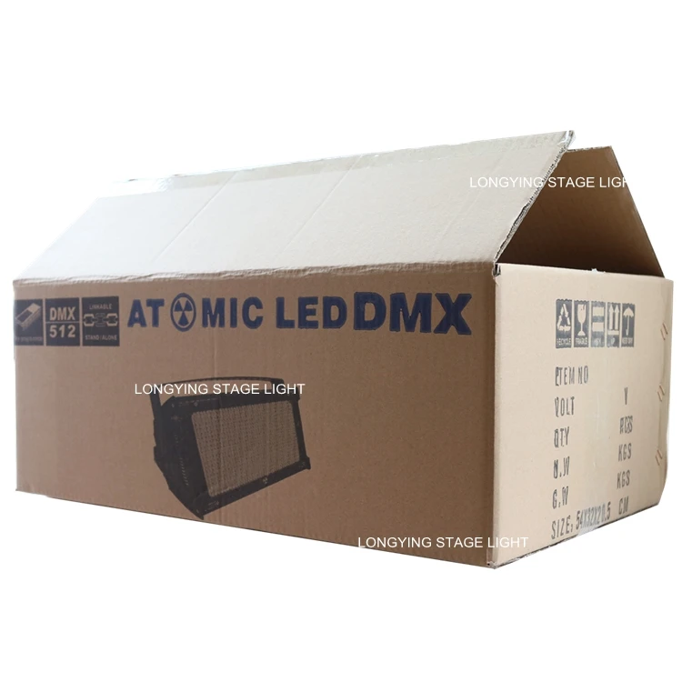 Бесплатная доставка Новое поступление DMX стробосветильник высокой мощности RGB 3
