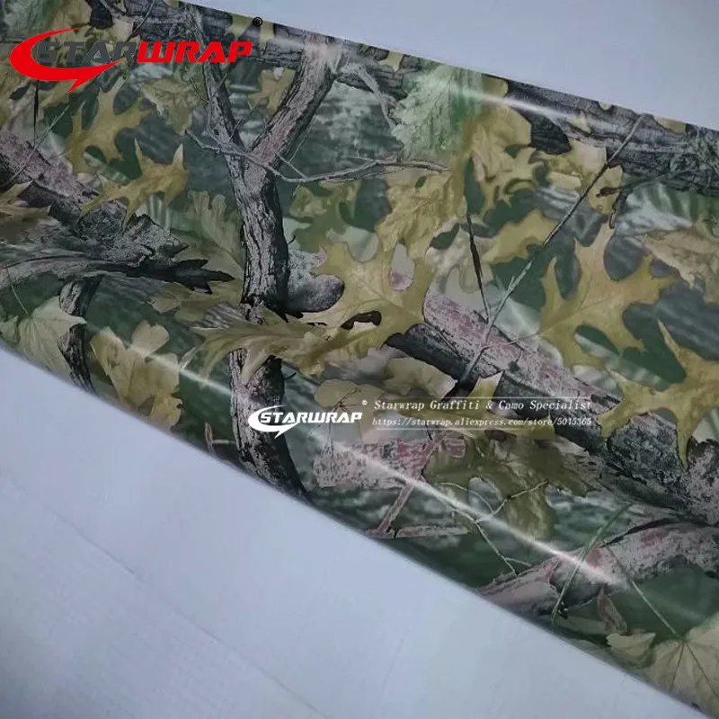 Starwrap зеленый лес лесной камуфляж клейкая пленка камуфляжная виниловая