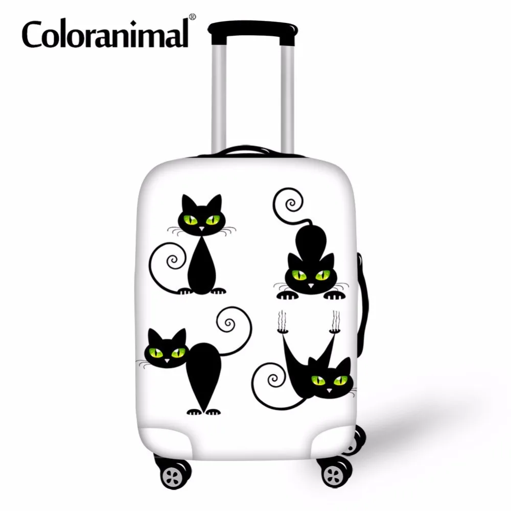Защитный чехол для багажа Coloranimal дорожного школьного костюма аксессуары на