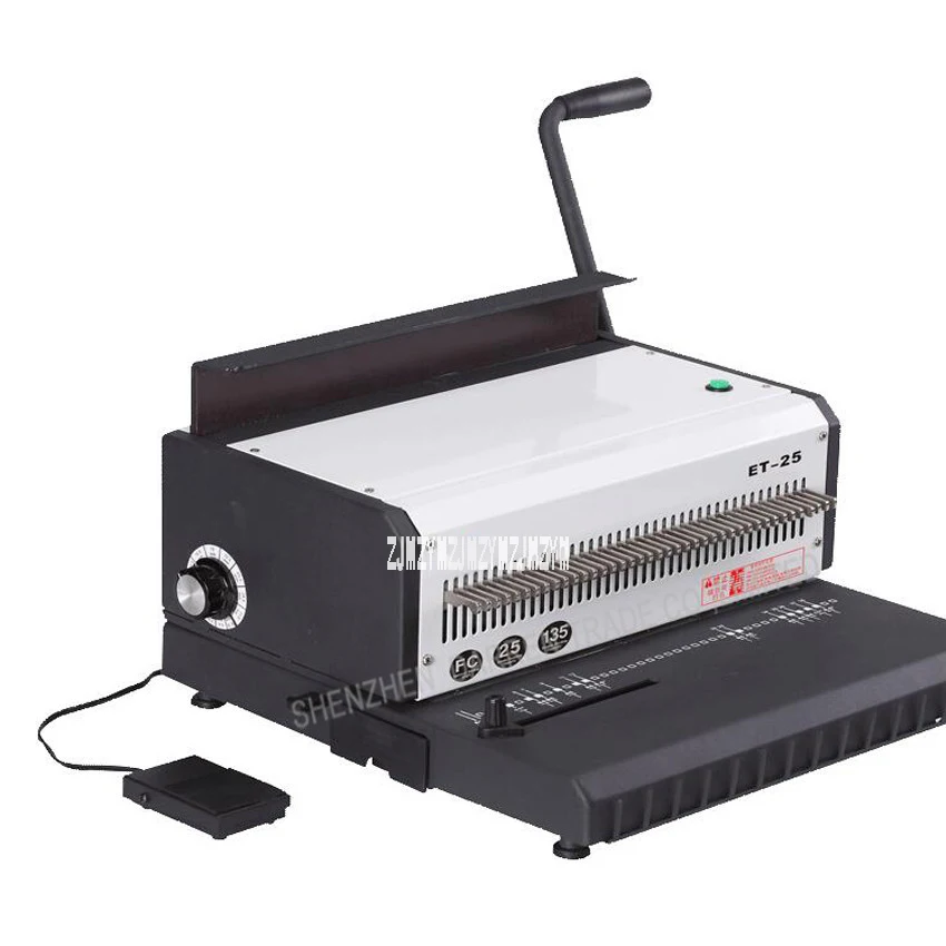 1 шт. электрическая машина для переплета книг с двойной проволокой | Компьютеры и