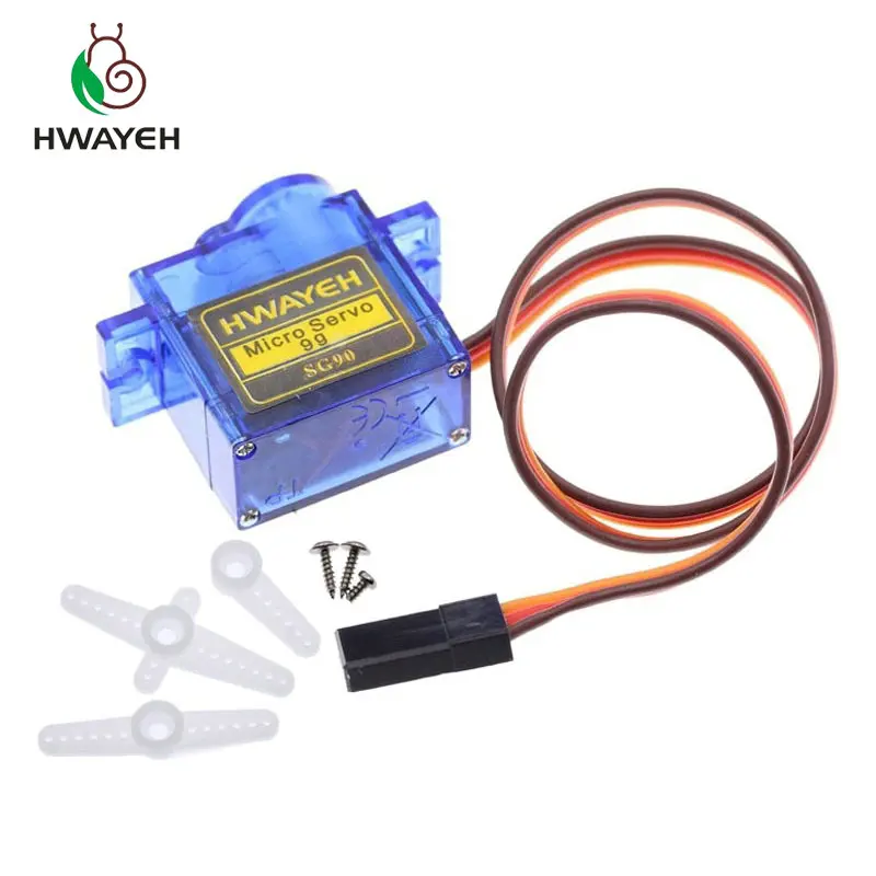 1 шт. SG90 9g мини микро сервопривод 6 кг для RC 250 450 6CH arduino вертолета самолета