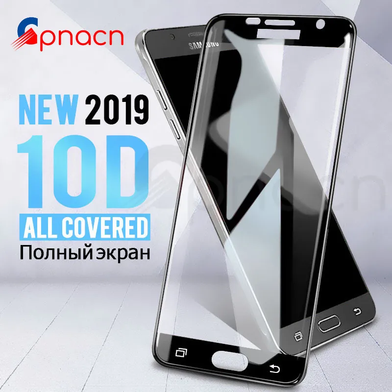 10D Защитное стекло для samsung Galaxy A5 A7 A3 закаленное стекло для samsung A9 A6 A8 Plus Защитная пленка для экрана