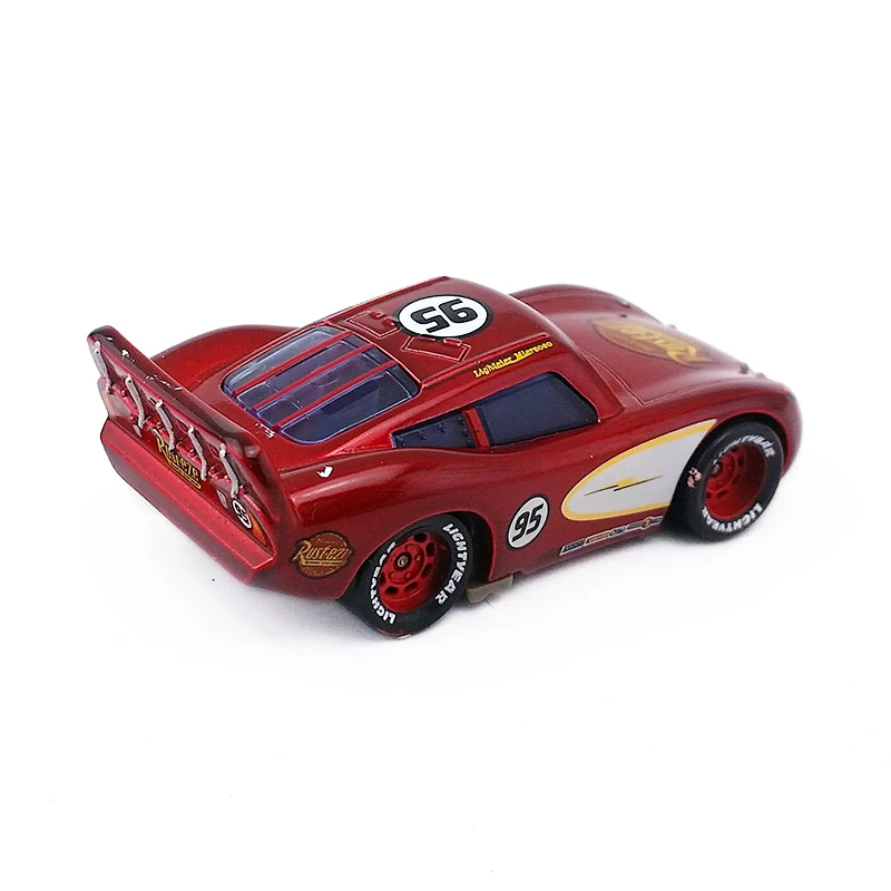 Disney Pixar Cars 2 3 Lightning McQueen Mater Jackson Storm Cruz Lizzie 1:55 литая под давлением модель игрушечного