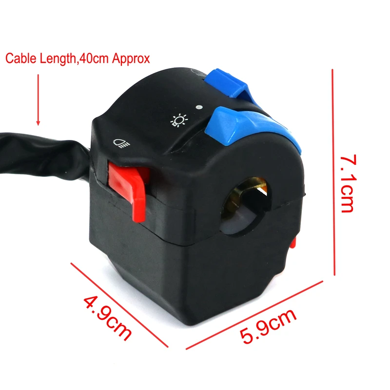 Мотоциклетный многофункциональный переключатель LMoDri 22 мм пятифункциональные