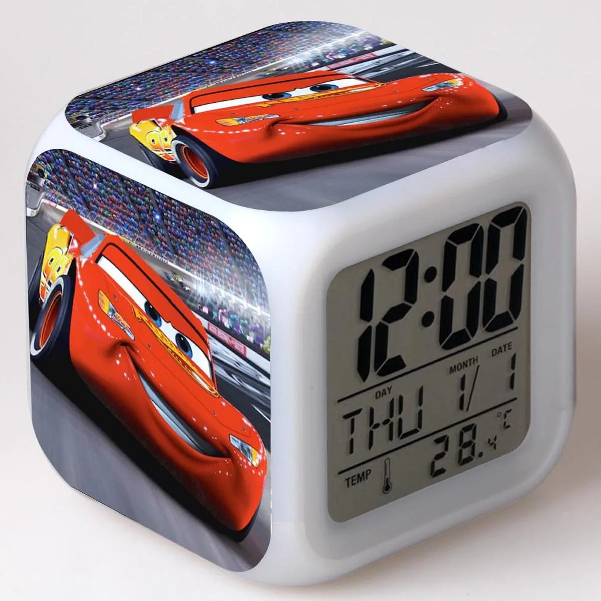 16 Детский будильник, игрушка, Led, Reloj Despertador, цифровые часы, Электронный светильник для пробуждения, Настольный светильник, Reveil Wekker - Цвет: 16