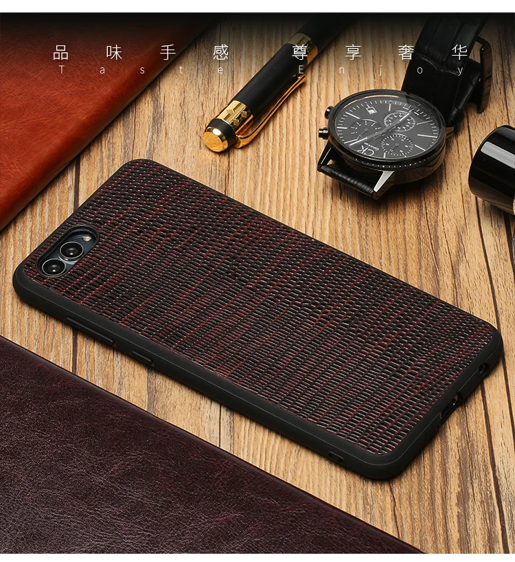 Чехол-накладка из натуральной кожи для huawei p smart чехол с мягким краем противоударный чехол для huawei mate 20 lite чехол p20 lite coque