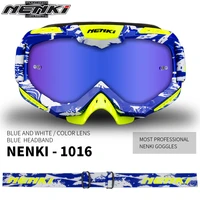 nenki motocross glasses off road dirt bike atv dh mx motorcycle glasses racing eyewear skiing motocross goggles replaceable lens
