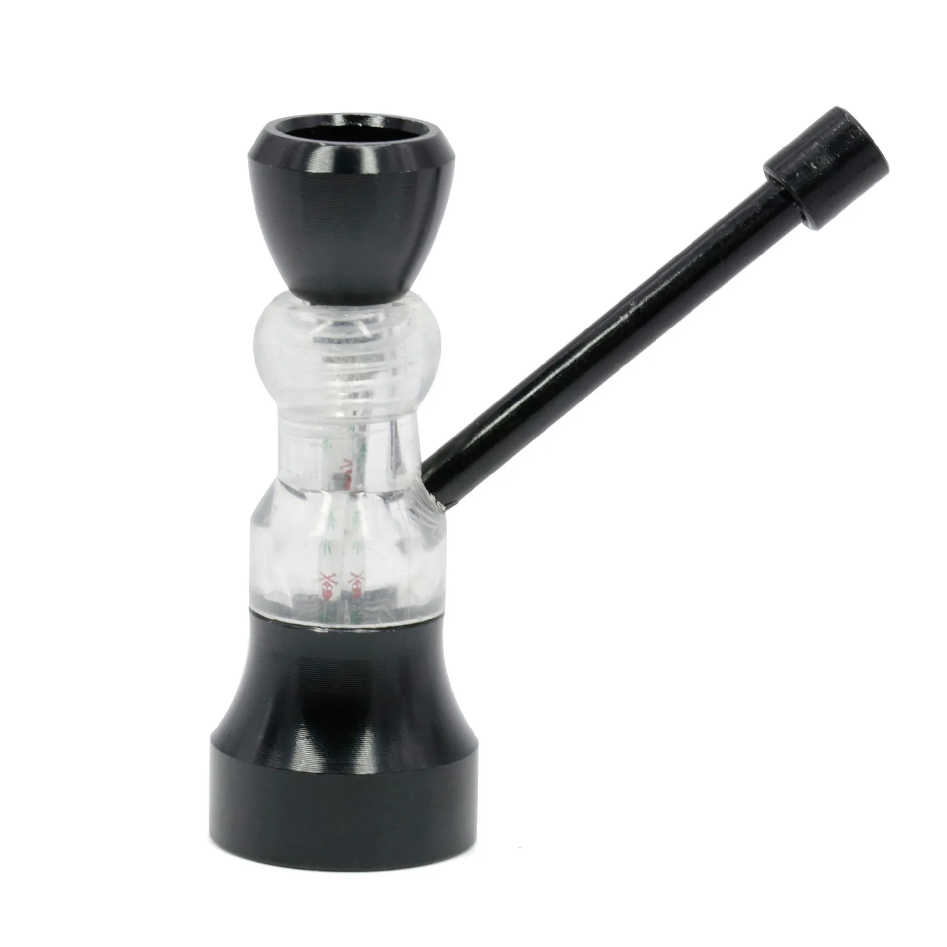 New Length 64MM Aluminum Alloy Metal Portable Mini Hookah Shisha Narguile Smoking Tobacco Herb Water Pipe |