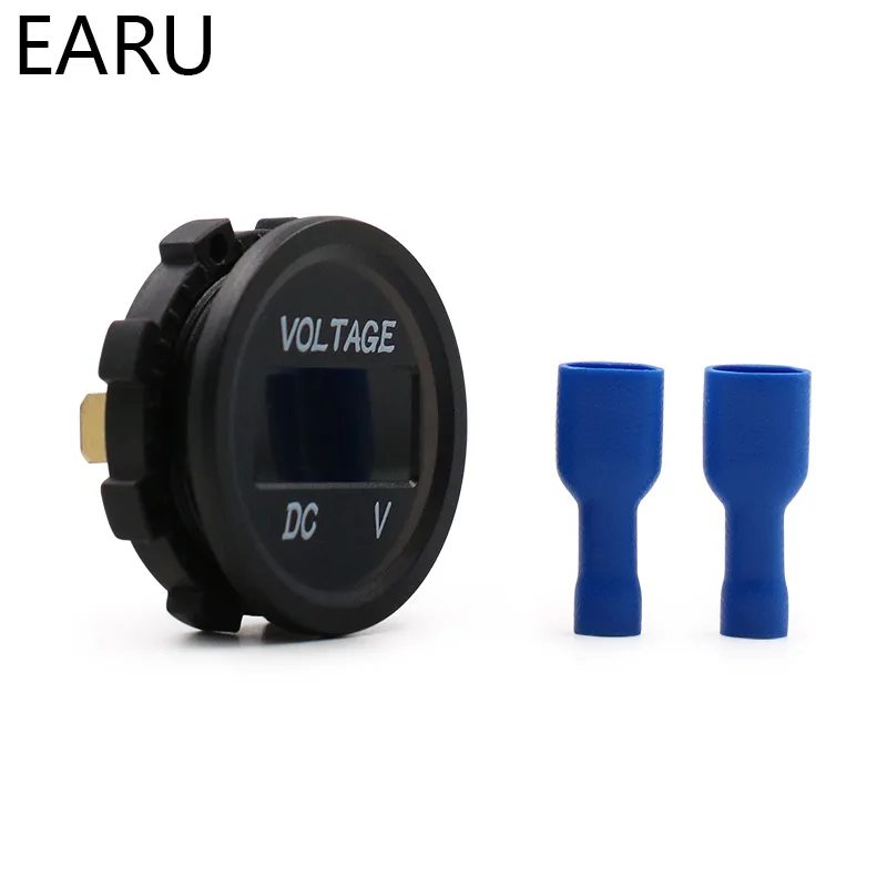 Круглый водонепроницаемый автомобиль Лодка Автомобиль Мотоцикл Мини цифровой