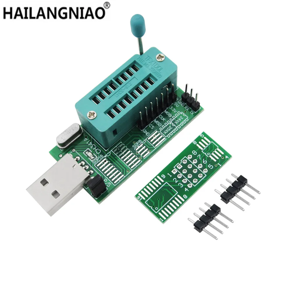 Новый многофункциональный usb-программатор CH341A 24 25 10 шт. | Компьютеры и офис