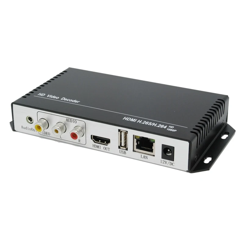 Full HD H.265 HEVC AVC HMDI + CVBS iptv декодер для IP потока на Youtube Wowza Facebook Ustream | Электроника