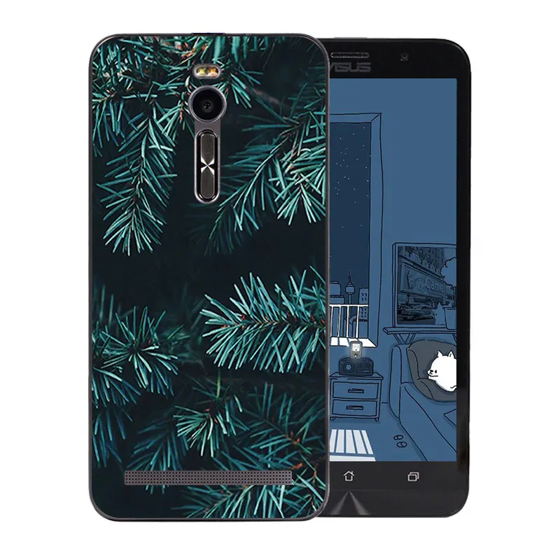 Phone Case for Asus Zenfone 2 ZE551ML High Quality Hook Pattern Soft Silicon Slim Back Cover ASUS ZE550ML Full Protect Shell |