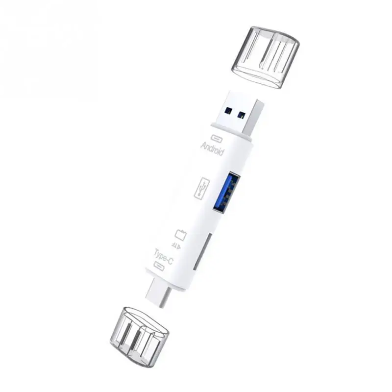 3 в 1 type-c кард-ридер для Android заголовки OTG расширение Micro USB 3,1 кард-ридер