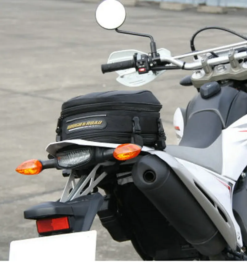 2018 New Rough&ampRoad RR9018 Motorcycle rear seat package hangback bag after the bags rain cover cycling | Автомобили и