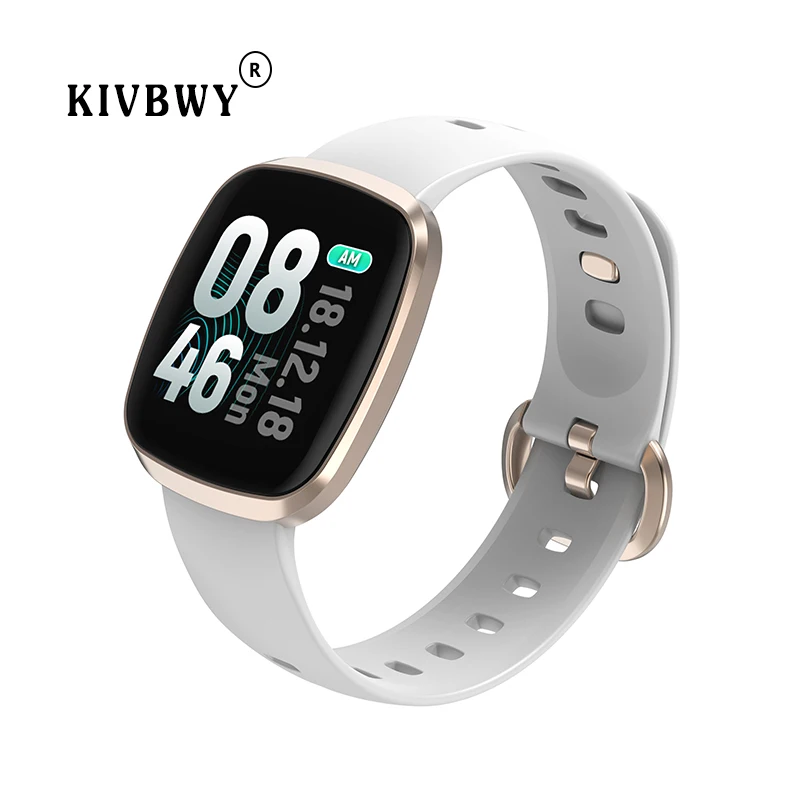 kivbwy Smart Watch IP67 Waterproof Smartwatch Fitness Tracker Heart Rate Blood Pressure Monitor Men Women Wristband | Электроника