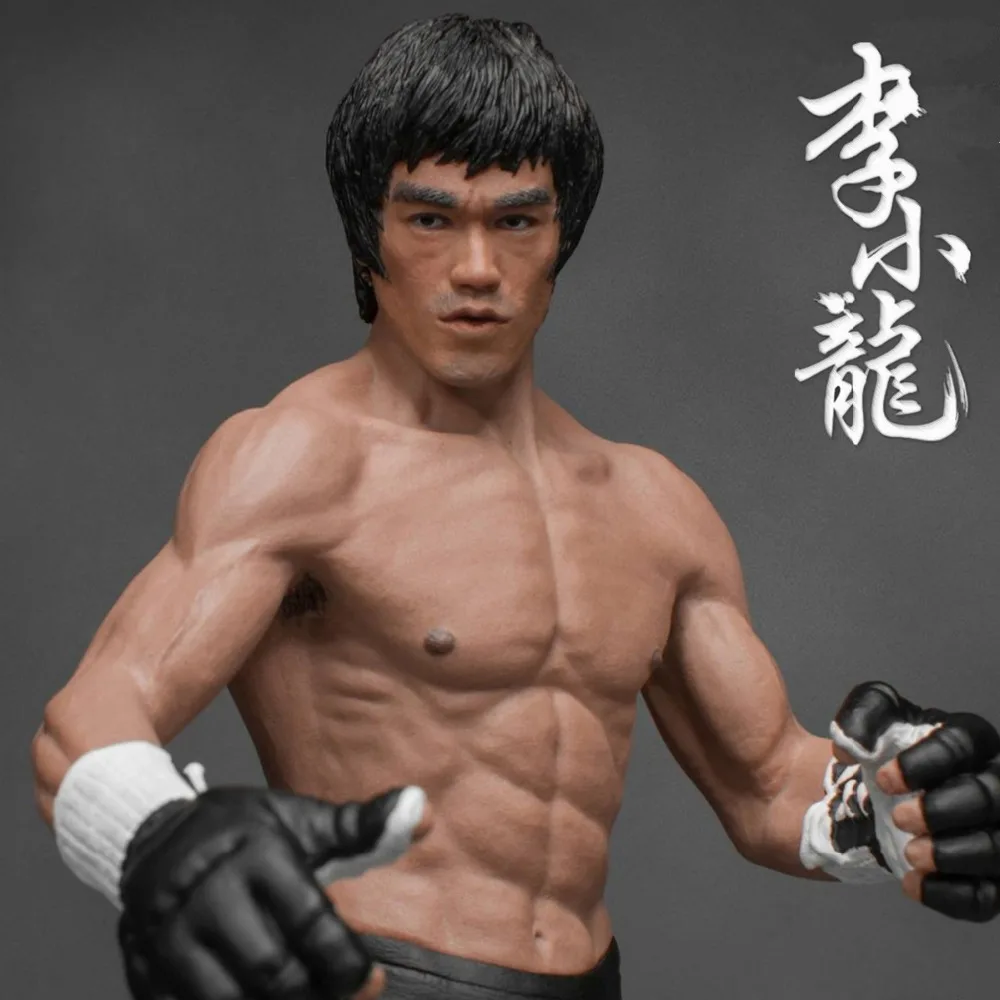 Kid toys Collectibles Bruce Lee 1:12 The kung fu Artist Action Figure Collectible Model Toy christmas gift | Игрушки и хобби