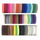 10 ярдов, хорошее качество, 58 дюйма, однотонная Складная эластичная лента 16 мм, лента для рукоделия, головные уборы, аксессуары для волос