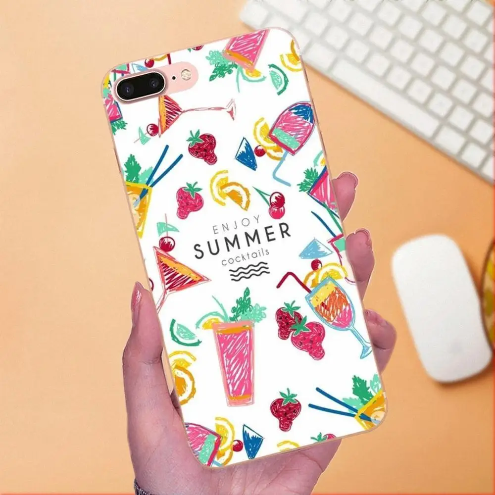 Фламинго Цветы растения Фрукты кактус Diy для Sony Xperia Z Z1 Z2 Z3 Z4 Z5 compact Mini M2 M4 M5 T3 E3 E5 XA XA1